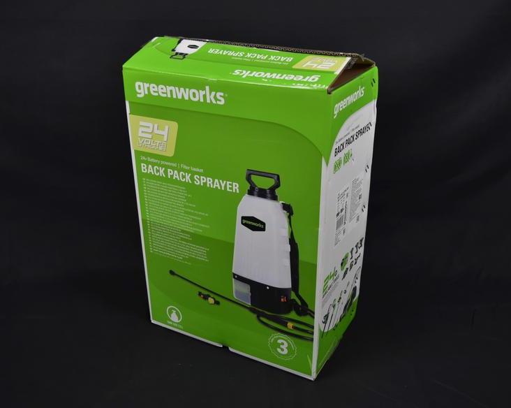 Садовый аккумуляторный опрыскиватель GreenWorks GSP1250 поможет работать продуктивно и сэкономить время для отдыха