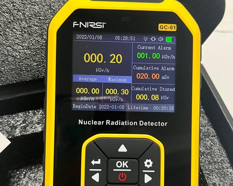 Как я переводил меню измерителя уровня радиации Fnirsi Geiger Counter Meter GC