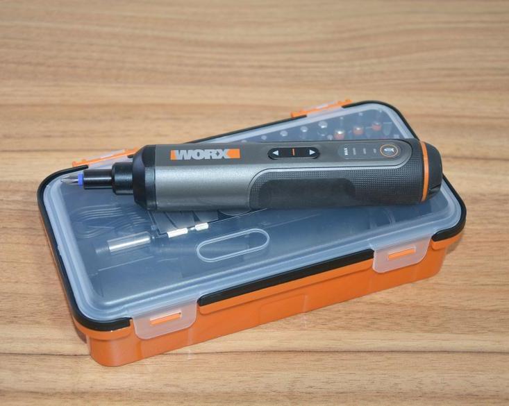 Обзор аккумуляторной отвертки Worx WX240 с кейсом и набором бит