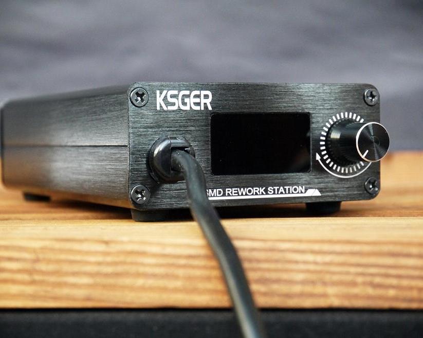 Хорошая термовоздушная паяльная станция KSGER 700Вт на базе микроконтроллера STM32