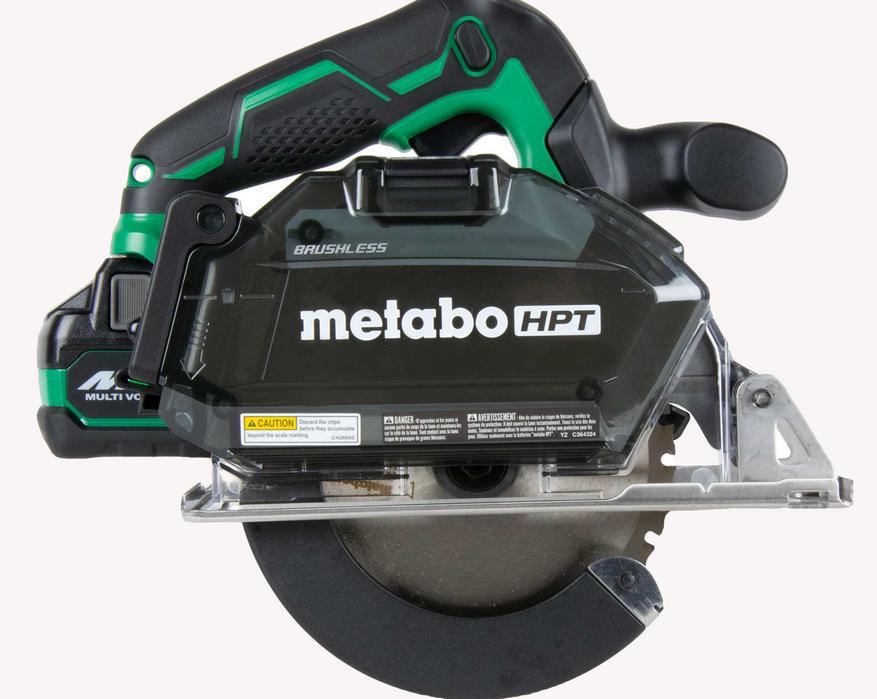 Компания Metabo выпустила циркулярную пилу для резки металла 18V MULTIVOLT™ 5