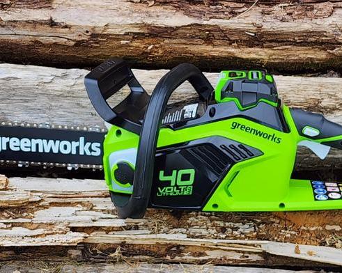 Зачем бензиновая, когда есть аккумуляторная? Обзор цепной пилы Greenworks GD40CS18 с шиной 16 дюймов (40 см)