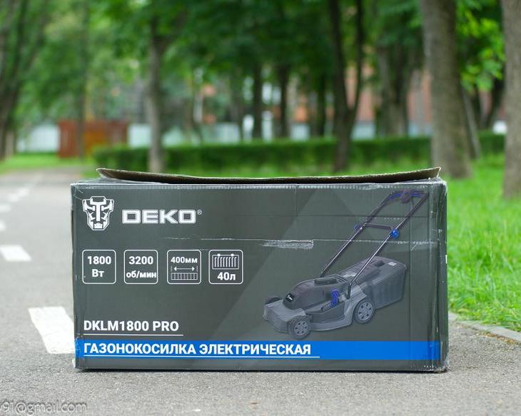 Обзор электрической газонокосилки Deko DKLMM8100 Pro: лучше бензинового собрата?
