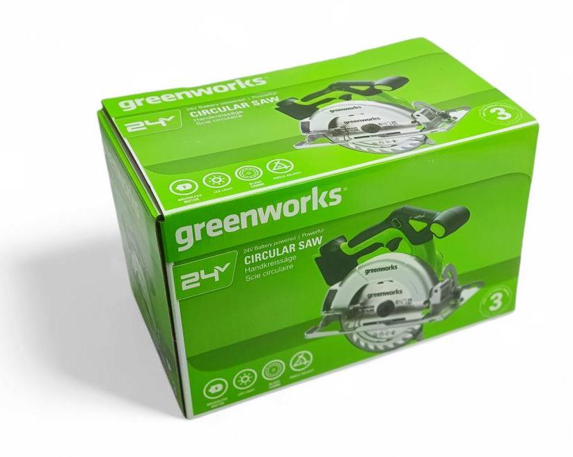 Удобно и практично: обзор аккумуляторной циркулярной пилы Greenworks GD24CS165
